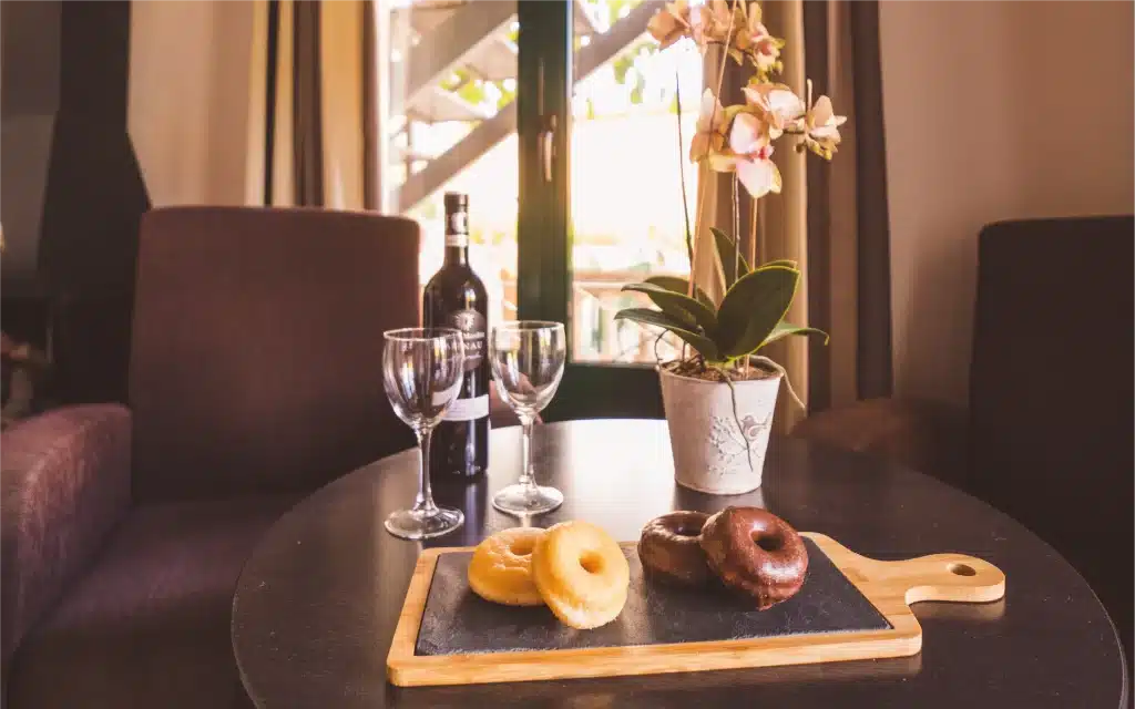 Apartament doble amb xemeneia a la conca de barbera