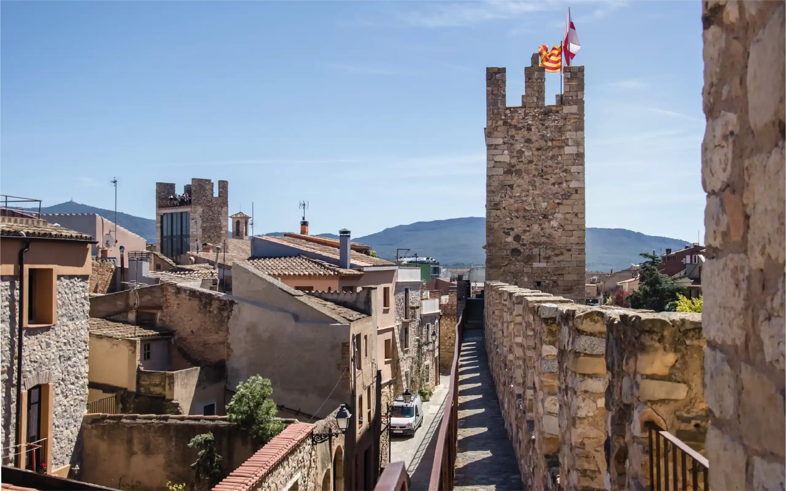 montblanc medieval la muralla