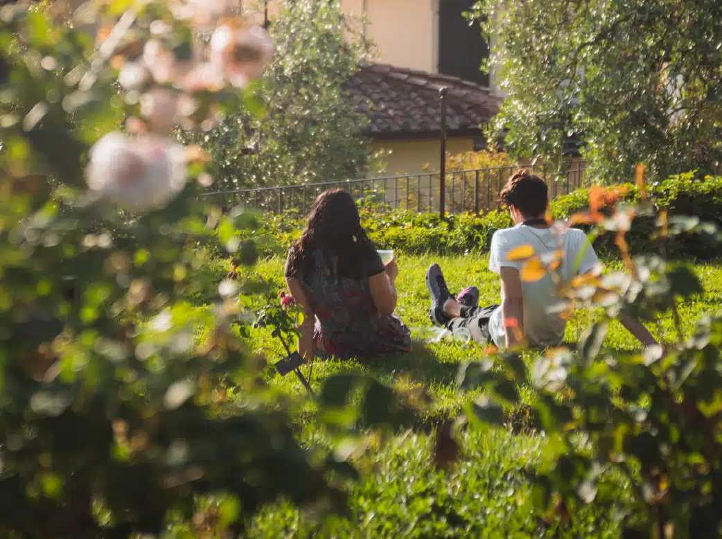 pueblo interior en pareja